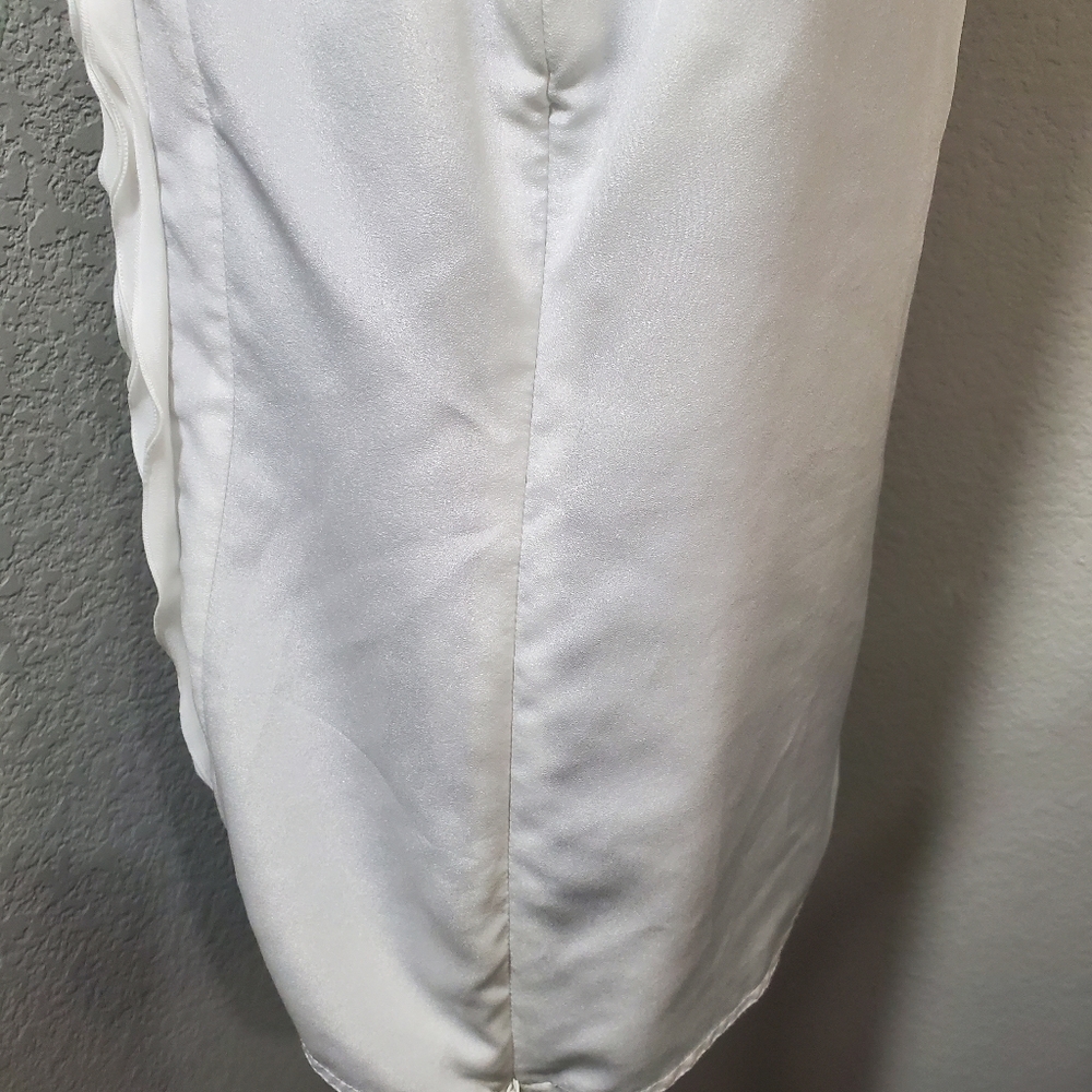 White Ruffle Top - Picture 4 of 4